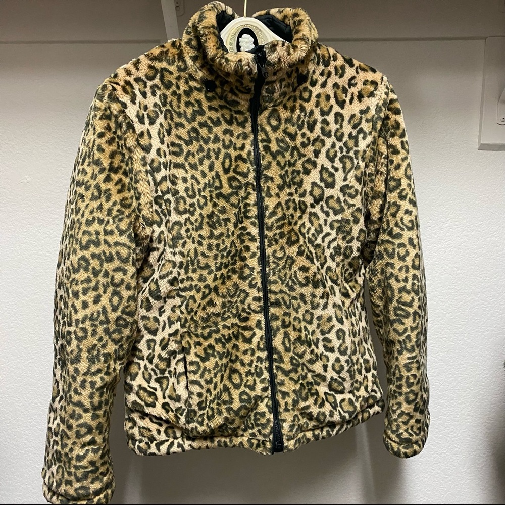 Cheetah print jacket